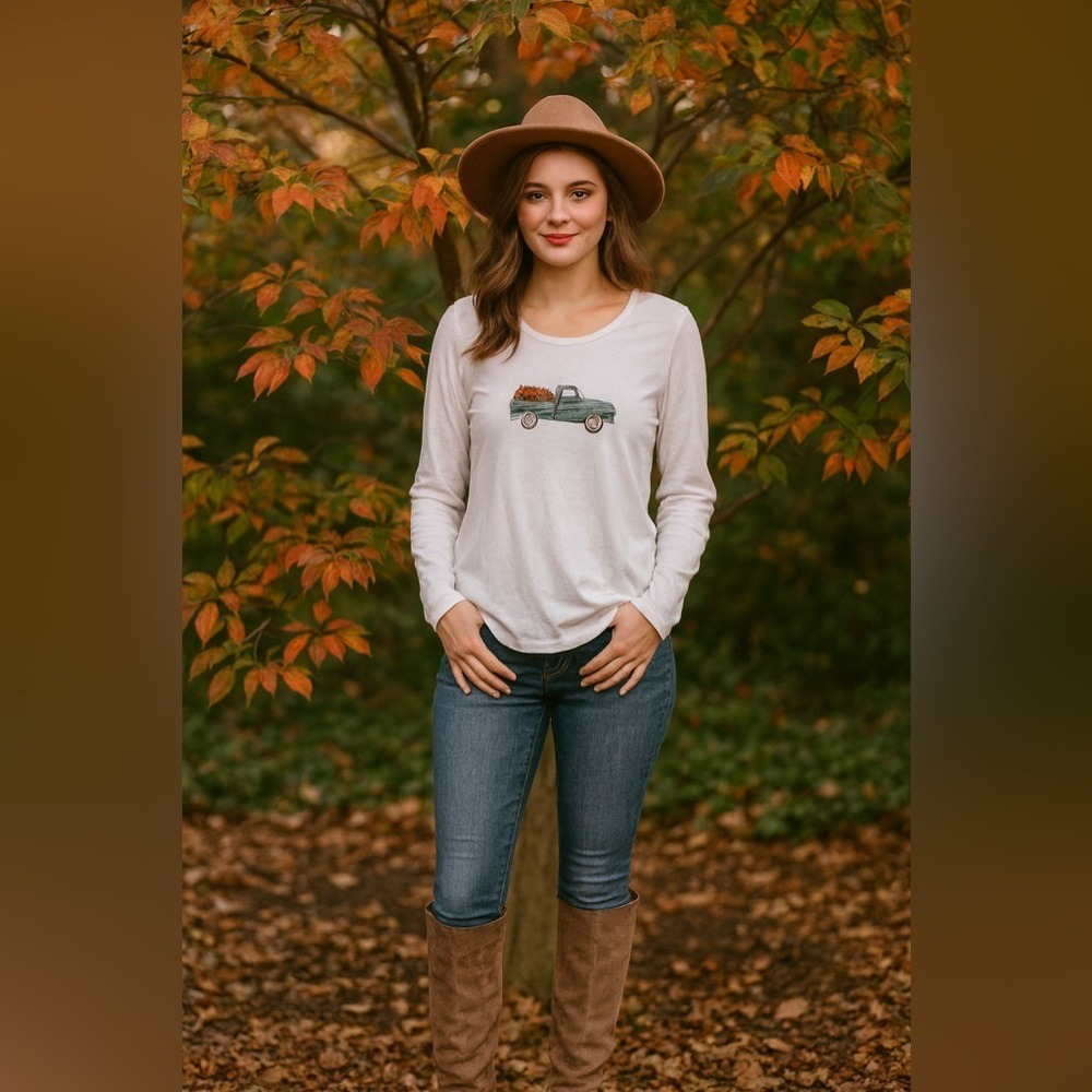 J.Crew Long Sleeve Fall Collector T Medium